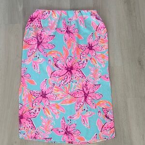 Lilly Pulitzer skirt in Bonita Blooms